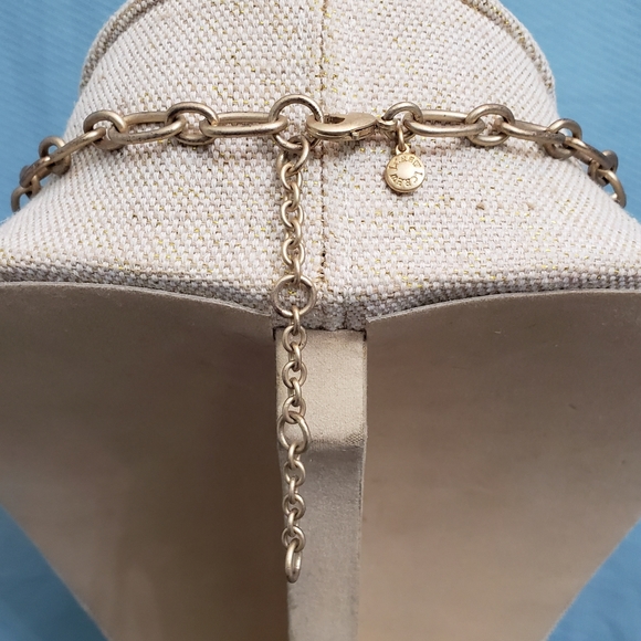 J. Crew Black and Opalescent Crystal Cluster Statement Necklace - Picture 8 of 10